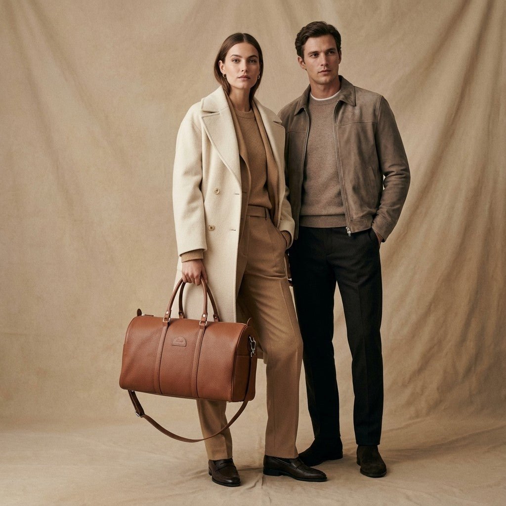 Papillon weekendbag i premiumläder och gediget hantverk.