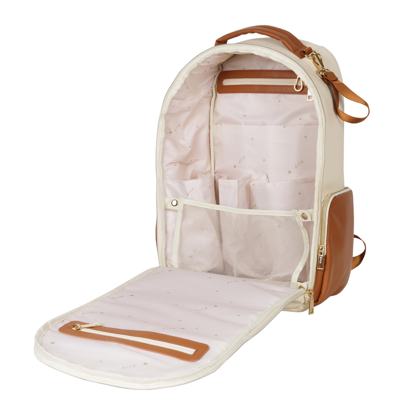 Skötväska Cappuccino, beige - Small - Stadspuls