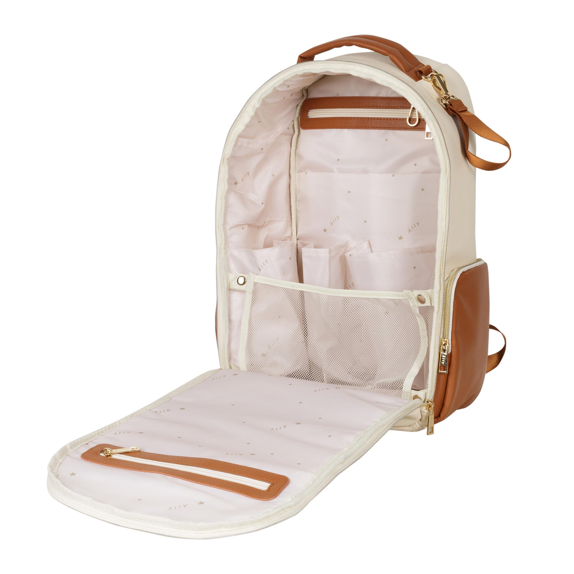 Skötväska Cappuccino, beige - Small - Stadspuls