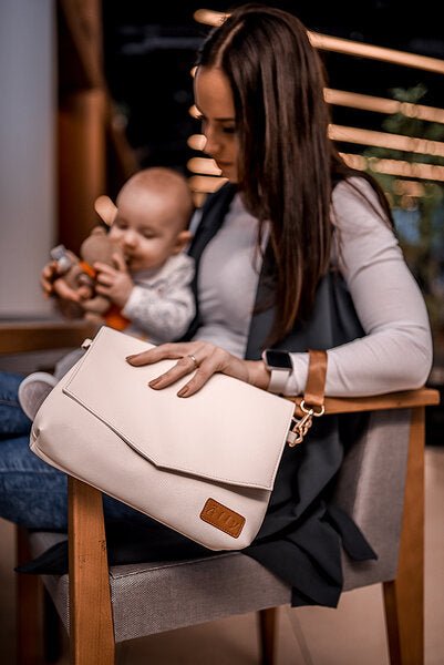 Miniskötväska Cappuccino, beige - Stadspuls