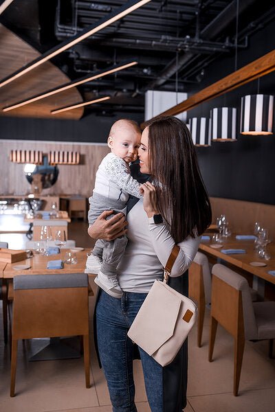 Miniskötväska Cappuccino, beige - Stadspuls