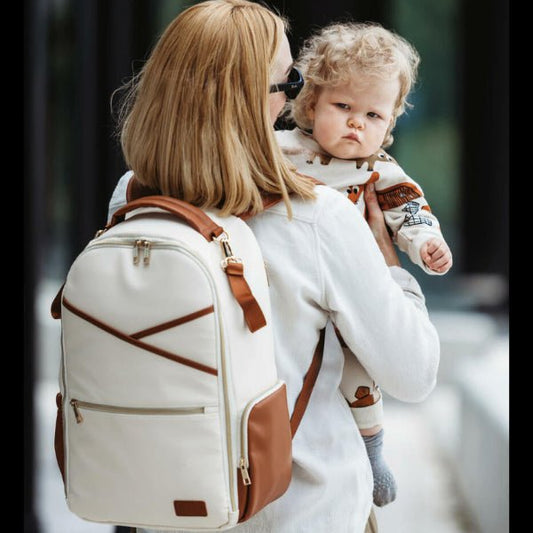 Skötväska Cappuccino, beige - Large - Stadspuls