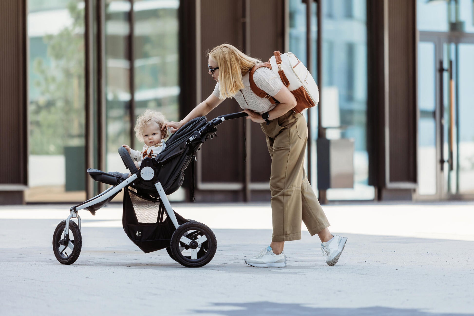 Skötväska Cappuccino, beige - Small - Stadspuls