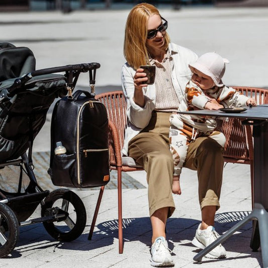 Espresso skötväska, svart - Large - Stadspuls