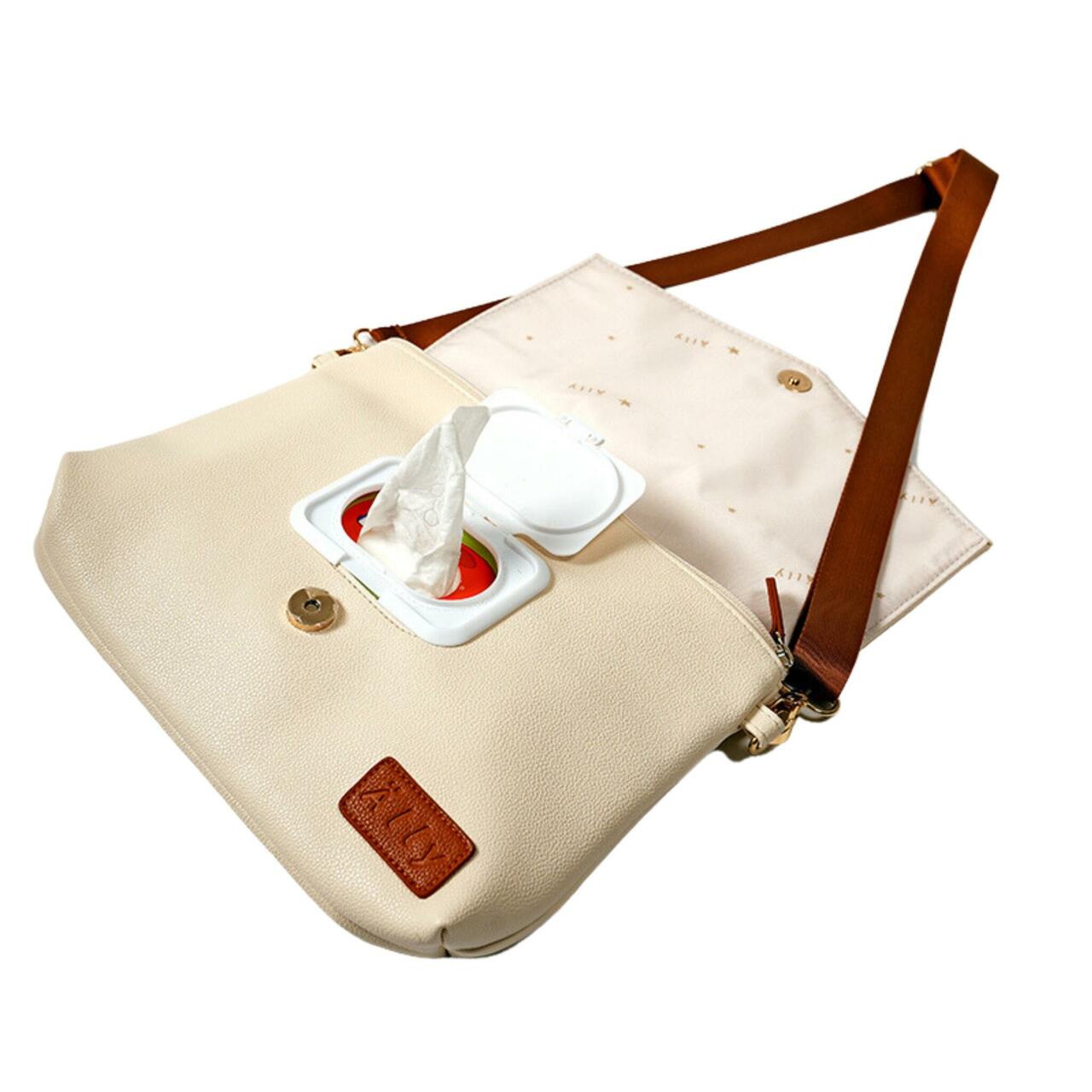 Miniskötväska Cappuccino, beige - Stadspuls