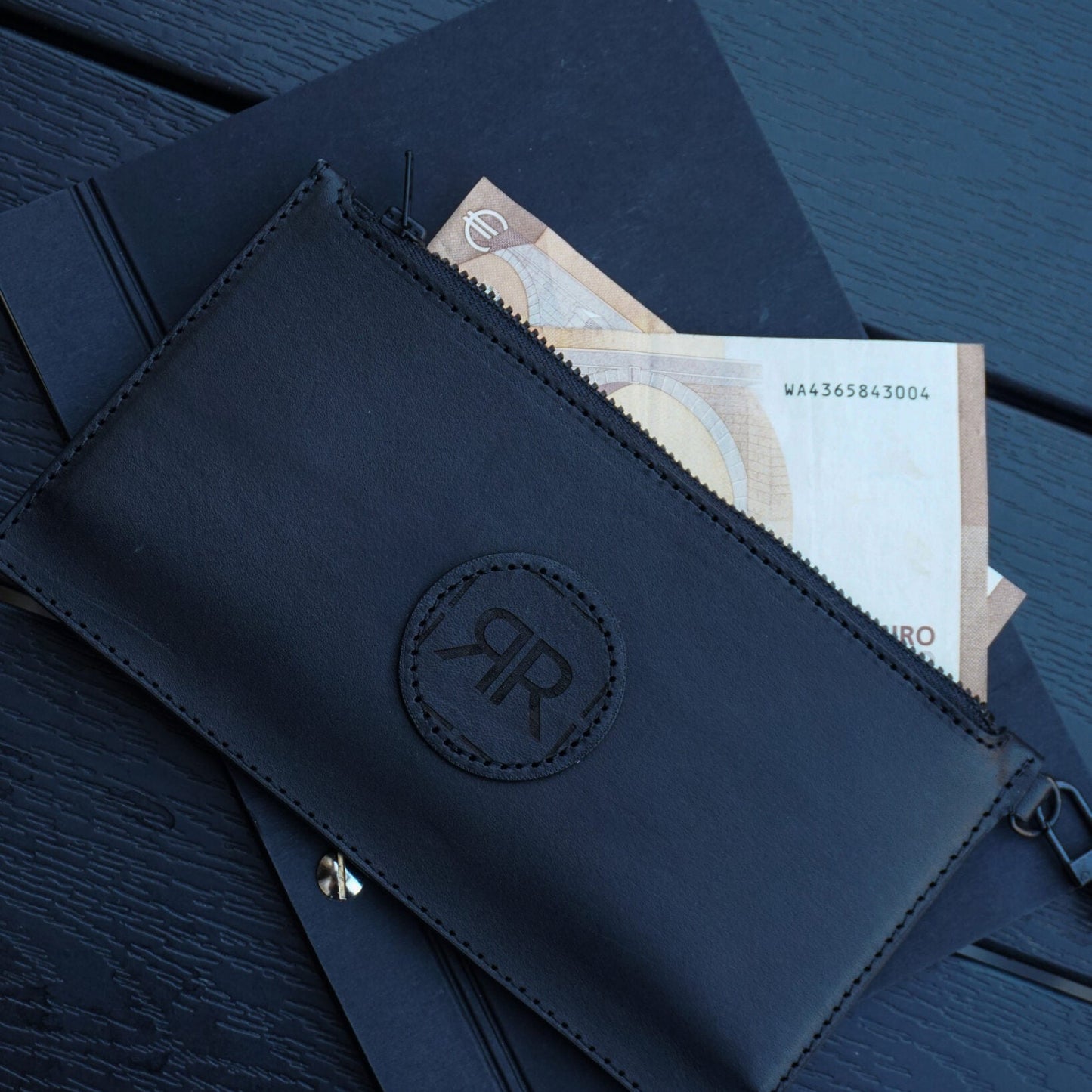 Leather Wristlet Wallet